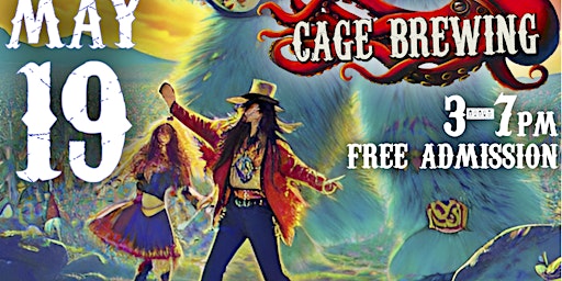 Grateful Walker & Friends LIVE | Cage Brewing, St. Pete, FL | SUN MAY 19 | Free admission primary image