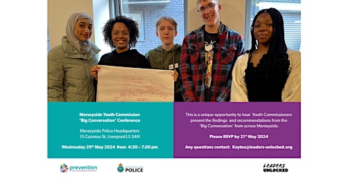 Primaire afbeelding van Merseyside Youth Commission Big Conversation Conference