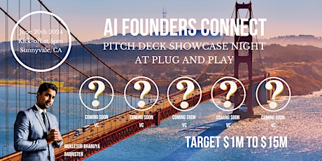 AI Founders Connect at Plug and Play x Round 6