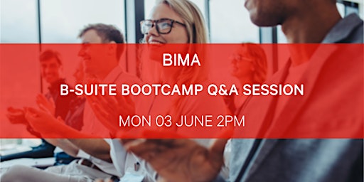 Imagem principal de BIMA B-Suite Bootcamp Q&A Session