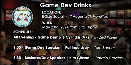 Game Dev Drinks Hamilton & Niagara