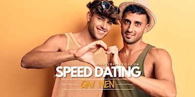 Imagem principal do evento Gay Men Speed Dating NYC @ Fresco’s Grand Cantina | Astoria, Queens