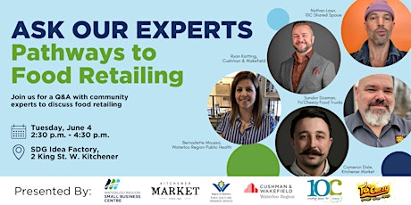Ask our Experts: Pathways to Food Retailing