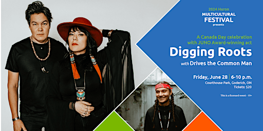 Huron Multicultural Festival presents Digging Roots & Drives the Common Man  primärbild
