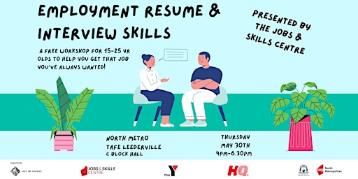 Resume & Interview Skills Workshop | Leederville primary image