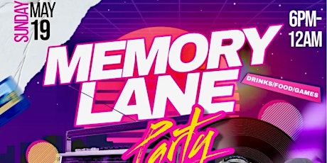 Primaire afbeelding van Playa Wynwood Presents: Memory Lane Party !