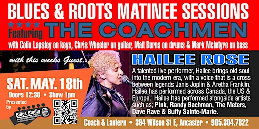 Imagen principal de Blues and Roots Matinee Sessions at The Upper Coach
