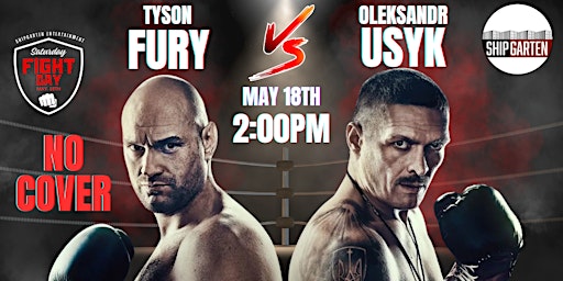Imagem principal do evento Fury vs Usyk Watch Party