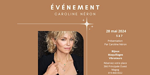 Imagem principal do evento Caroline Néron