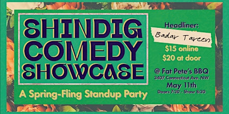 The Shindig Standup Comedy Showcase