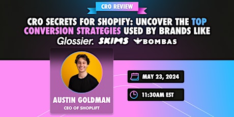 Shopify CRO Experts reveal their favorite conversion rate secrets