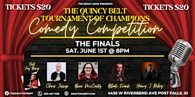 Imagem principal de The Quincy Belt Tournament of Champions Comedy Competition Show!