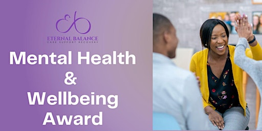 Immagine principale di SQA Mental Health and Wellbeing Award SCQF level 4/5 (3 Day Event) 
