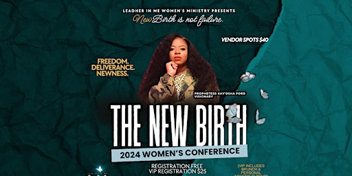 Immagine principale di New Birth Women Conference 2024 