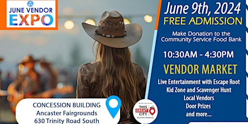 Great City June Vendor Expo - Family Friendly Event