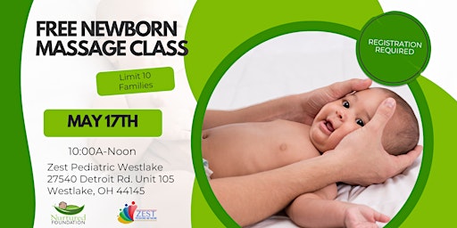 FREE Newborn Massage Class  primärbild