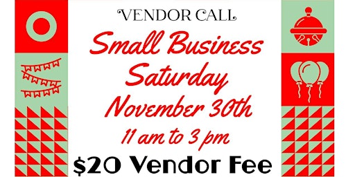 Primaire afbeelding van Small Business Saturday: Holiday Market