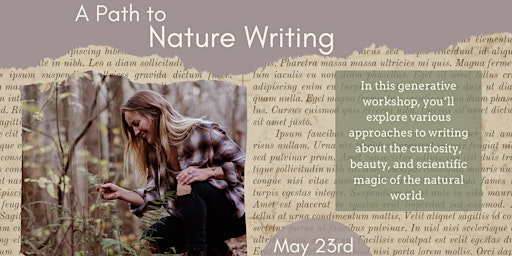 Imagem principal do evento A Path to Nature Writing