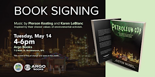 Imagem principal do evento Book Signing "Petroleum-238: Big Oil's Dangerous Secret"