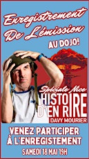 Enregistrement " Histoire d'en Rire " Avec Davy Mourier à Nice