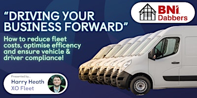 "How To Drive Your Business Forward" - XO Fleet primary image