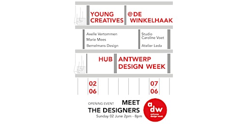 Immagine principale di Young Creatives @De Winkelhaak: Meet the Designers 