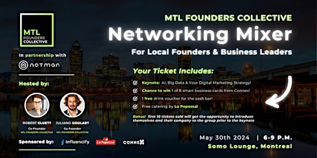 MTL Founders Collective  |  Networking Mixer