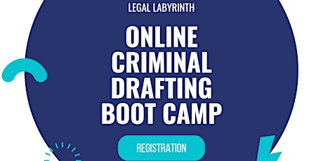 Online Criminal Drafting boot camp primary image