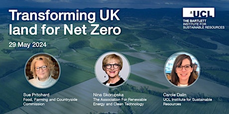 Transforming UK land for Net Zero