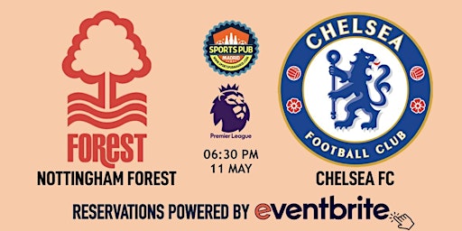 Imagem principal do evento Nottingham Forest v Chelsea | Premier League - Sports Pub Malasaña