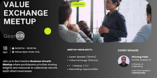 Primaire afbeelding van Value Exchange MeetUp | Business Growth Networking