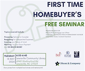 First Time Homebuyers Seminar