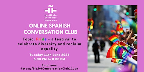 Online Spanish Conversation Club - Tuesday, 11 June 2024 - 6.30 PM