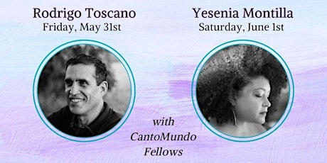 CantoMundo Presents: Free Public Readings with Rodrigo Toscano and Yesenia Montilla