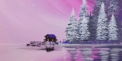 Moonlit Lake Paint Party  primärbild