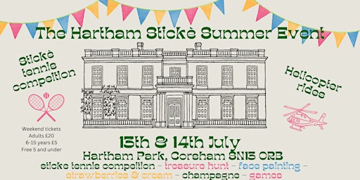 Imagen principal de Hartham Park Stickè Summer Event