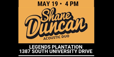 Live Performance by Shane Duncan Acoustic Duo at Legends Tavern & Grille Pl