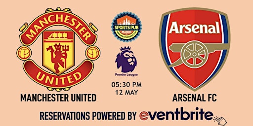 Manchester United v Arsenal | Premier League - Sports Pub La Latina primary image