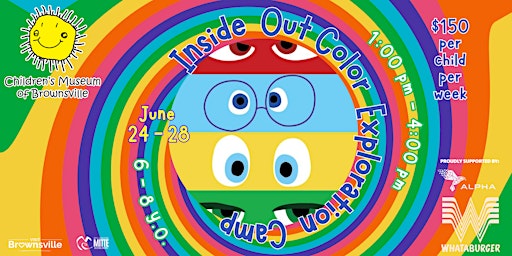 Image principale de Inside Out Color Exploration Summer Camp (Ages 6-8)