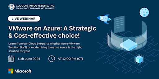Imagen principal de VMware on Azure: A Strategic & Cost-effective choice!
