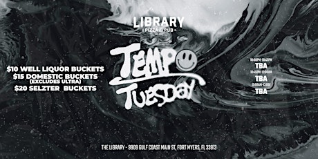 Tempo Tuesday May 14th @ The Library