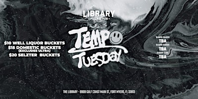 Tempo Tuesday May 14th @ The Library primary image