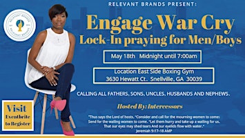 Engage War Cry-Praying for Men/Boys primary image