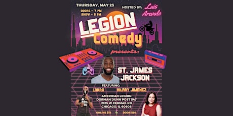 Legion Of Comedy presents St James Jackson