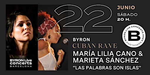 Imagem principal do evento "Las palabras son islas", Marieta Sánchez & María Lilia Cano.