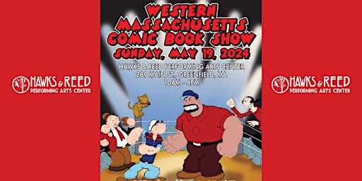 Imagem principal do evento Western Massachusetts Comic Book Show