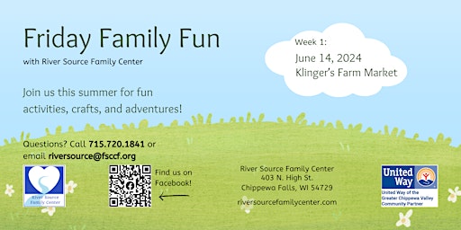 Imagem principal do evento Friday Family Fun @ Klinger's