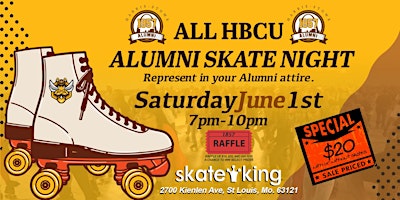 Imagen principal de Harris-Stowe State University Alumni Association HBCU Alumni Skate Night