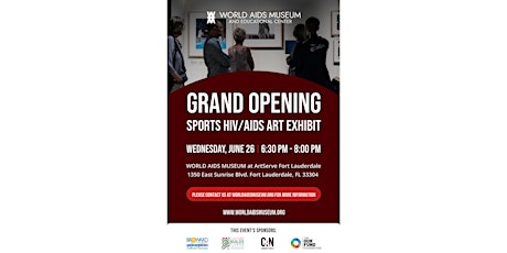 Grand Opening Sports HIV/AIDS Art Exhibit