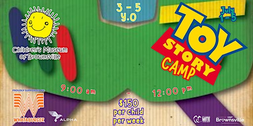 Immagine principale di Toy Story Summer Camp (Ages 3-5) 